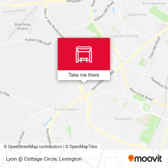 Mapa de Lyon @ Cottage Circle