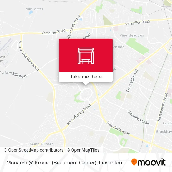 Mapa de Monarch @ Kroger (Beaumont Center)