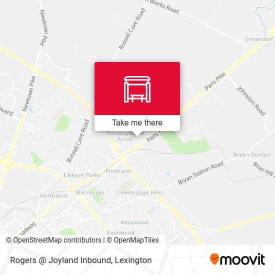 Mapa de Rogers @ Joyland Inbound