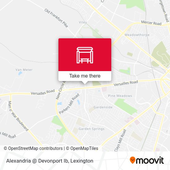 Alexandria @ Devonport Ib map