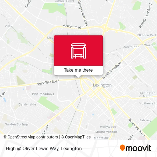 Mapa de High @ Oliver Lewis Way