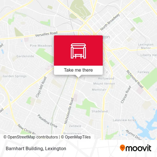 Barnhart Building map