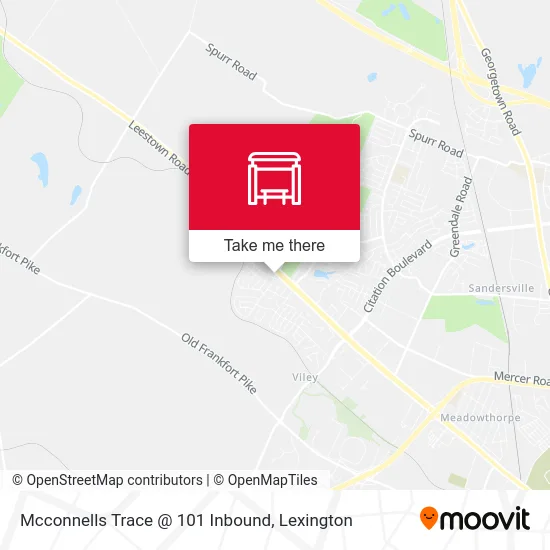 Mapa de Mcconnells Trace @ 101 Inbound
