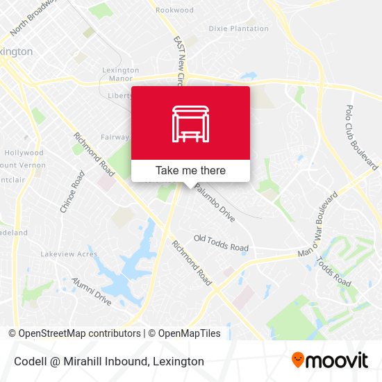 Codell @ Mirahill Inbound map