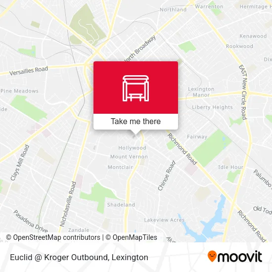 Mapa de Euclid @ Kroger Outbound