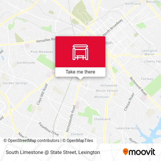 Mapa de South Limestone @ State Street