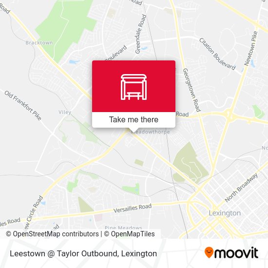 Mapa de Leestown @ Taylor Outbound