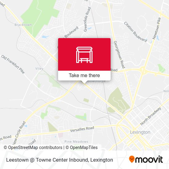 Leestown @ Towne Center Inbound map
