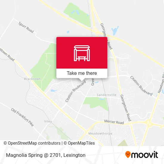 Mapa de Magnolia Spring @ 2701