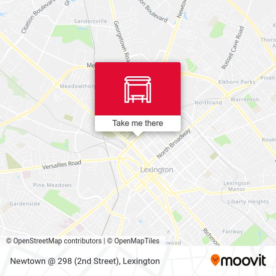 Mapa de Newtown @ 298 (2nd Street)