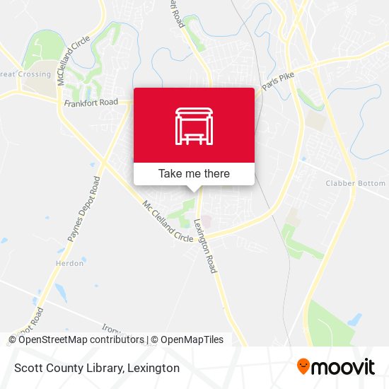 Scott County Library map