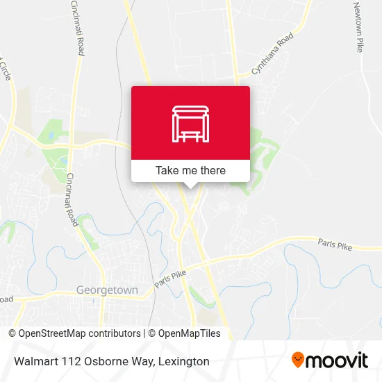 Walmart 112 Osborne Way map