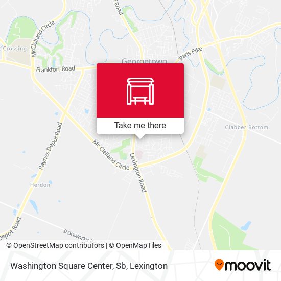 Washington Square Center, Sb map