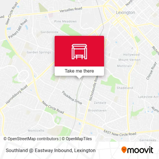 Southland @ Eastway Inbound map