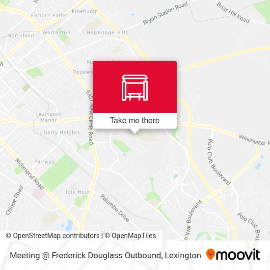 Mapa de Meeting @ Frederick Douglass Outbound