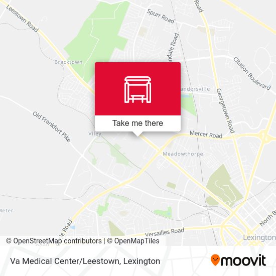 Mapa de Va Medical Center/Leestown