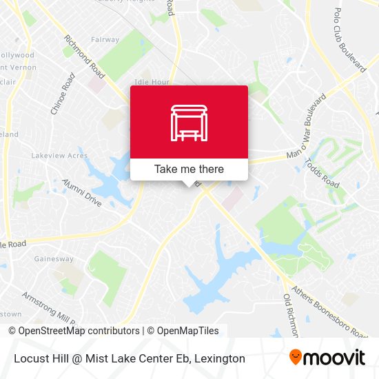Mapa de Locust Hill @ Mist Lake Center Eb