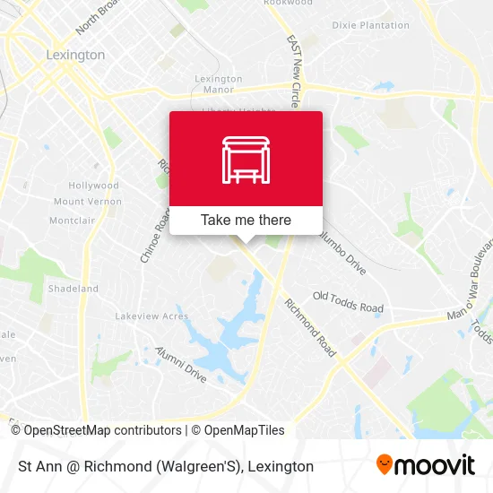 Mapa de St Ann @ Richmond (Walgreen'S)