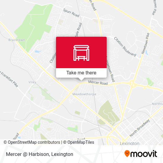 Mapa de Mercer @ Harbison