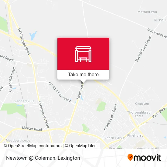 Mapa de Newtown @ Coleman