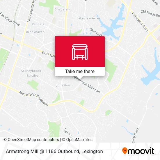 Mapa de Armstrong Mill @ 1186 Outbound