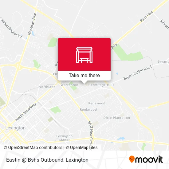 Mapa de Eastin @ Bshs Outbound
