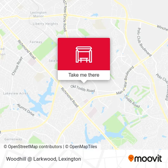 Woodhill @ Larkwood map