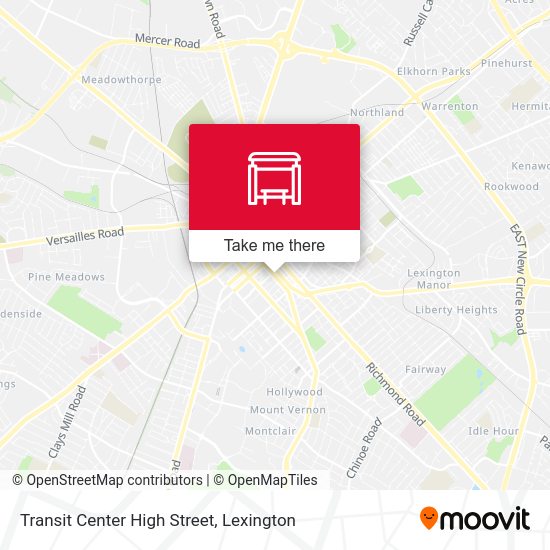 Mapa de Transit Center High Street