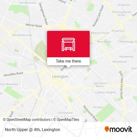 Mapa de North Upper @ 4th