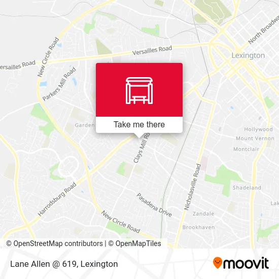 Mapa de Lane Allen @ 619