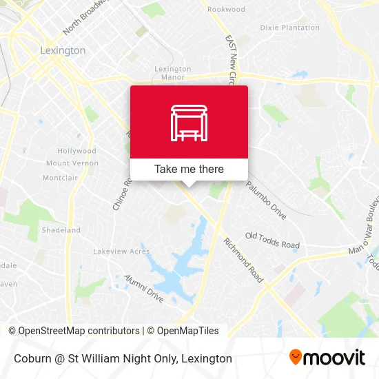 Mapa de Coburn @ St William Night Only
