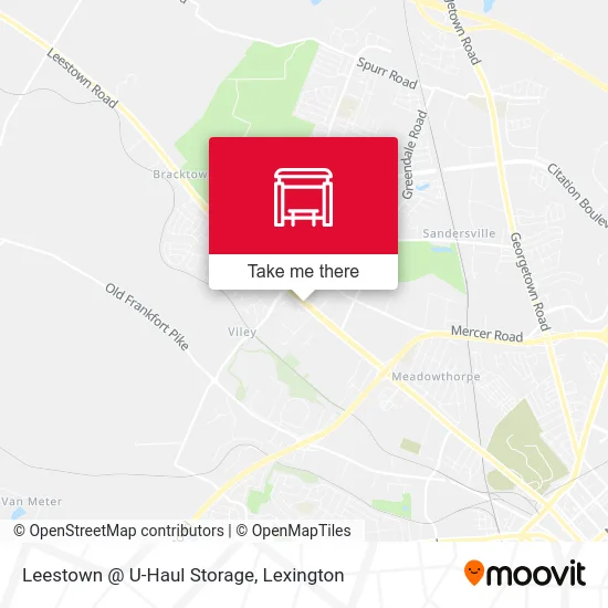 Mapa de Leestown @ U-Haul Storage
