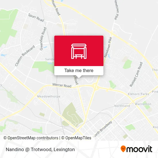 Nandino @ Trotwood map
