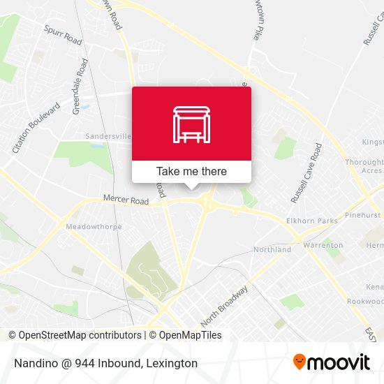 Nandino @ 944 Inbound map