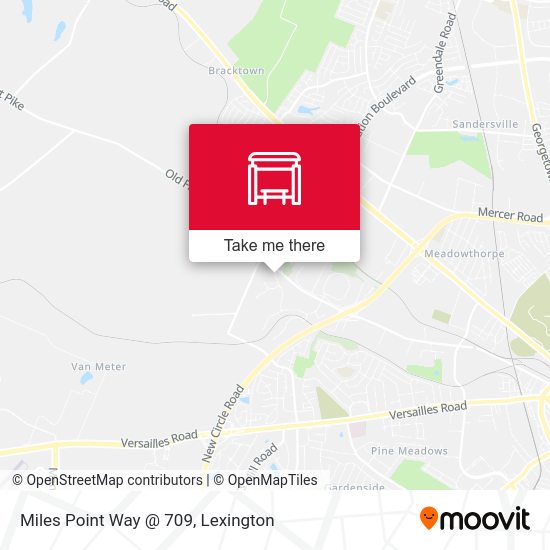 Miles Point Way @ 709 map