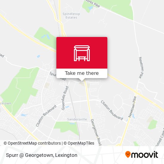 Spurr @ Georgetown map