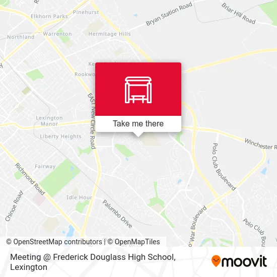 Mapa de Meeting @ Frederick Douglass High School