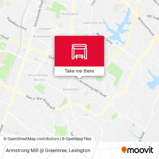 Mapa de Armstrong Mill @ Greentree