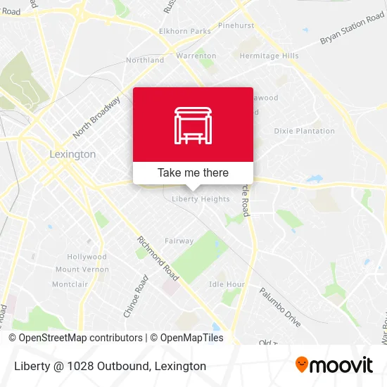 Mapa de Liberty @ 1028 Outbound