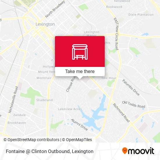 Mapa de Fontaine @ Clinton Outbound