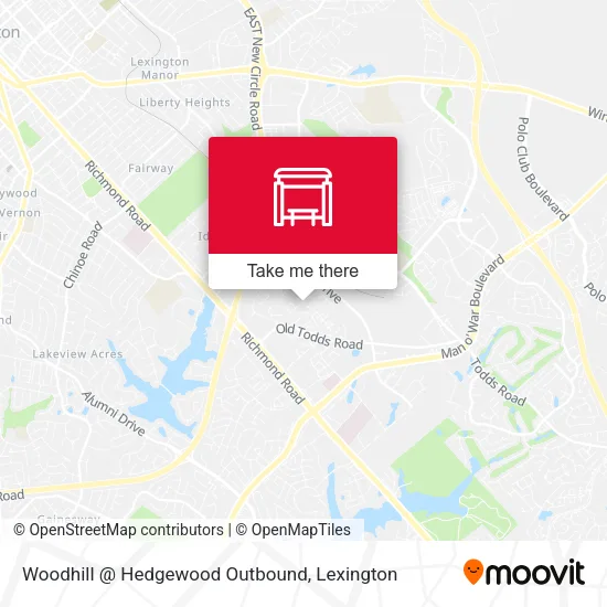 Mapa de Woodhill @ Hedgewood Outbound