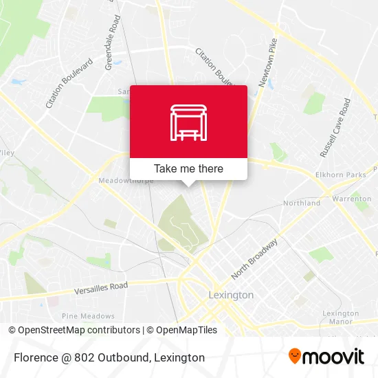 Mapa de Florence @ 802 Outbound