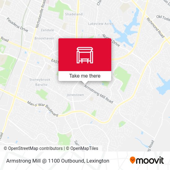 Armstrong Mill @ 1100 Outbound map