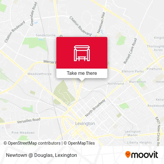Mapa de Newtown @ Douglas