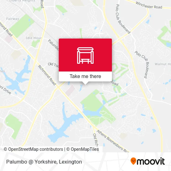 Mapa de Palumbo @ Yorkshire