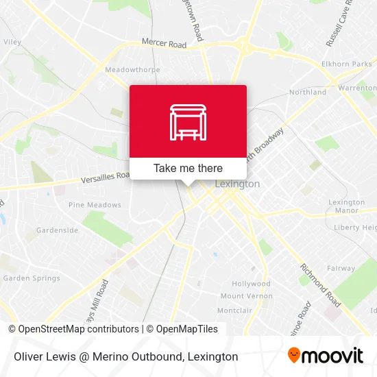 Mapa de Oliver Lewis @ Merino Outbound