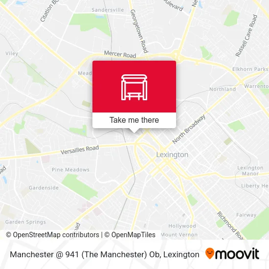 Mapa de Manchester @ 941 (The Manchester) Ob