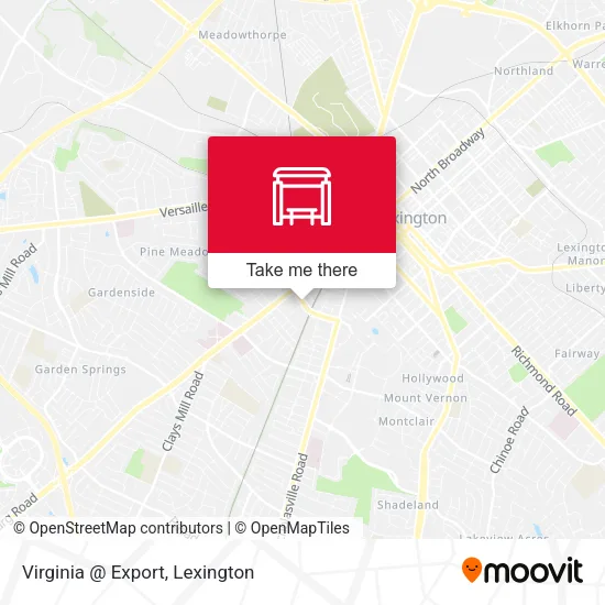 Mapa de Virginia @ Export
