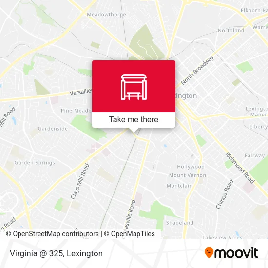 Mapa de Virginia @ 325