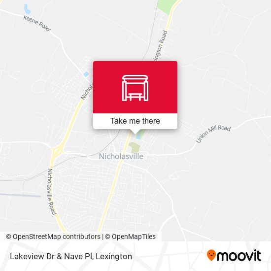 Lakeview Dr & Nave Pl map